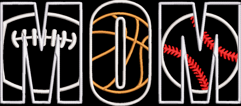 MOM FOOTBALL/BASKETBALL/BALL