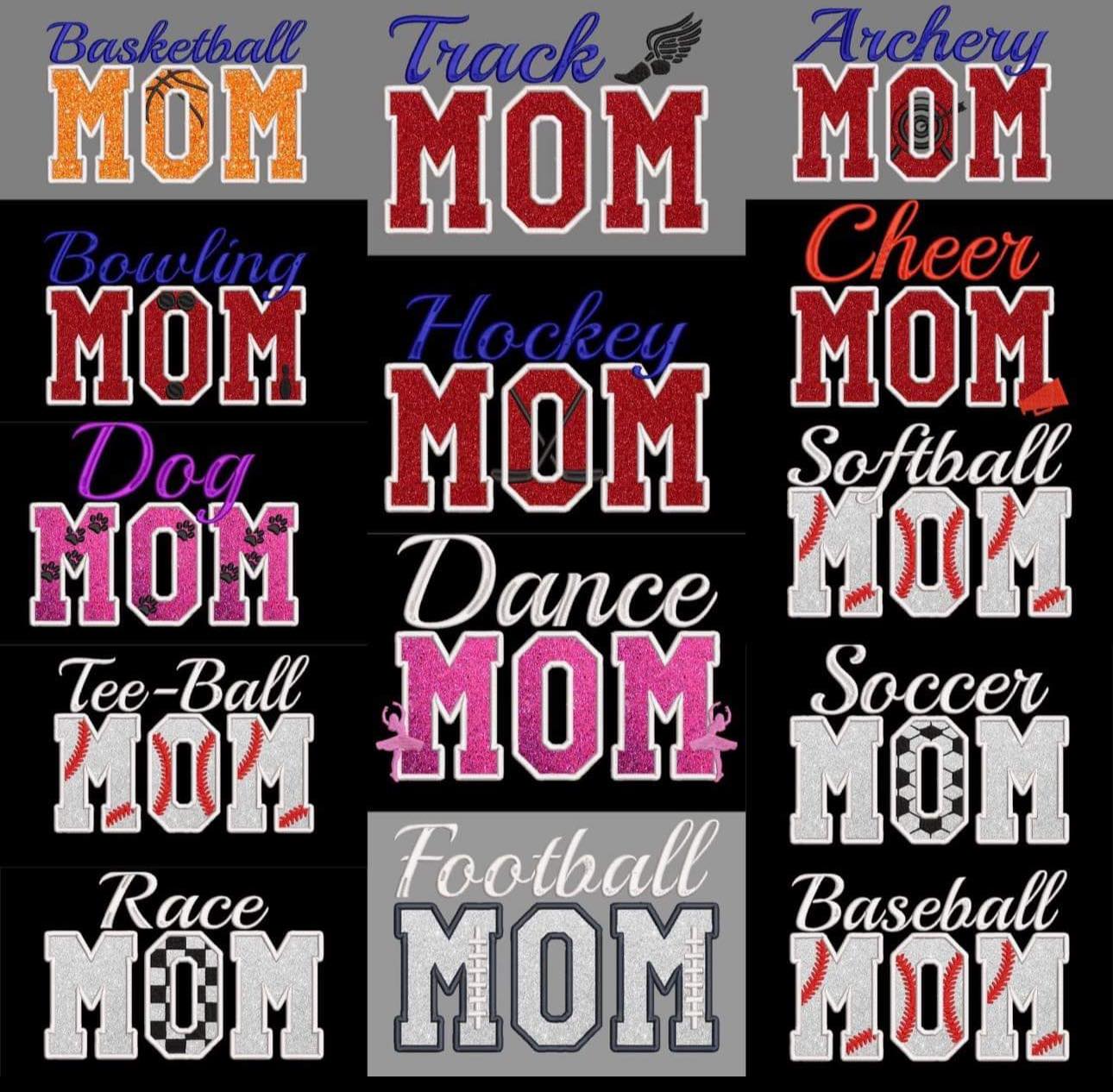 SPORTS MOM APPLIQUE DST BUNDLE