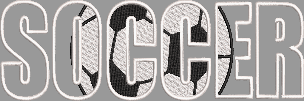 Soccer Single File FILL