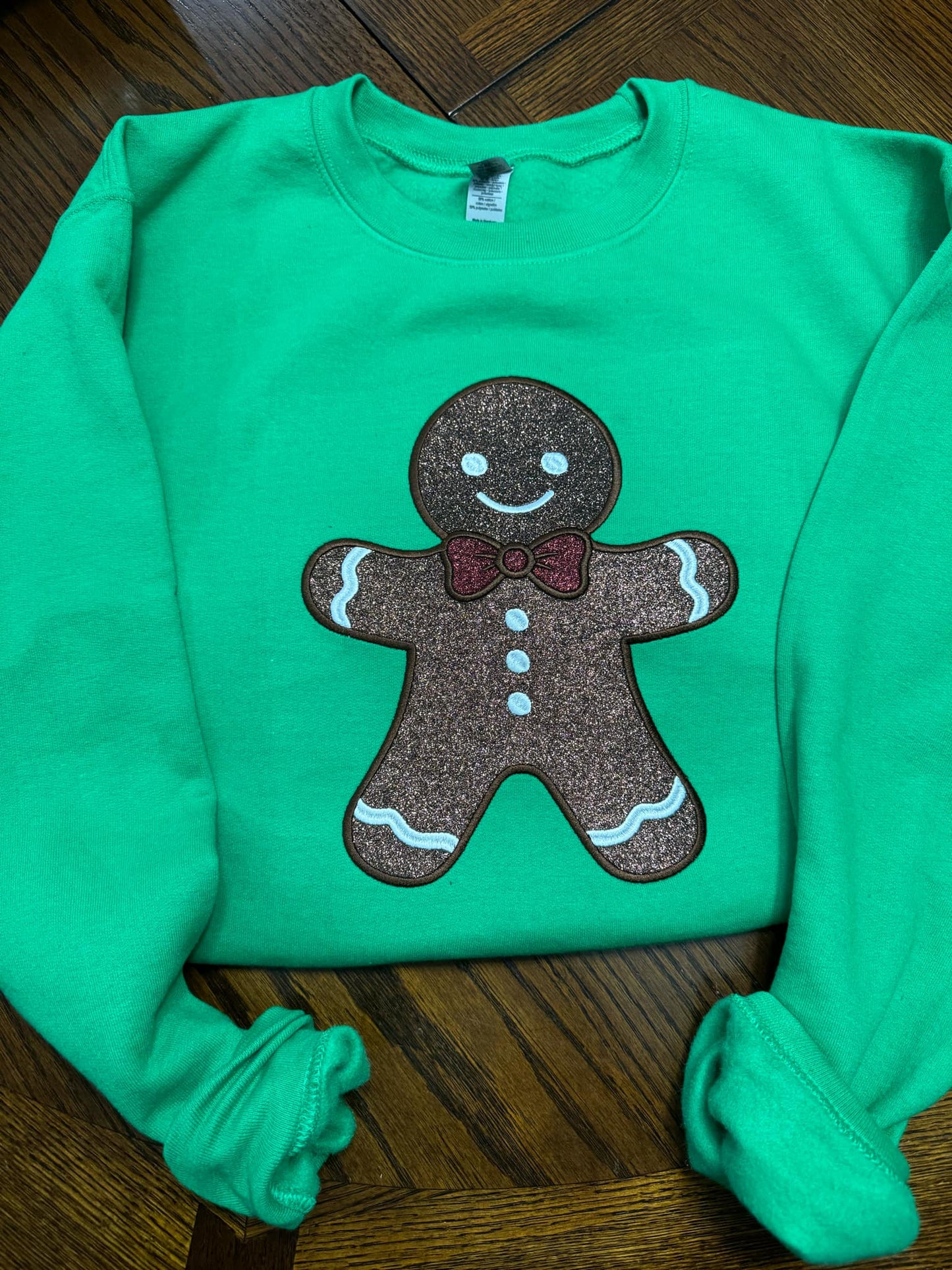GINGERBREAD MAN APPLIQUE