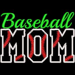 Baseball Mom Single File