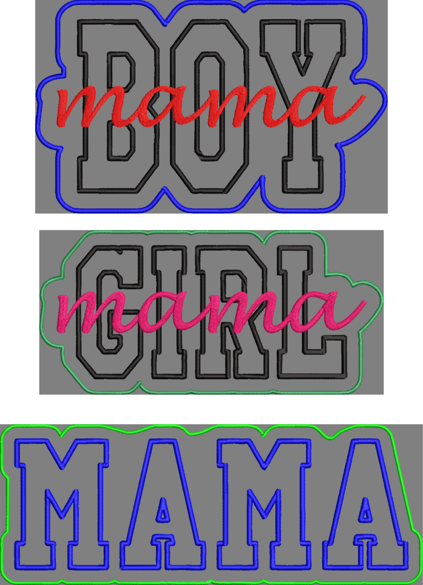 MAMA APPLIQUE BUNDLE