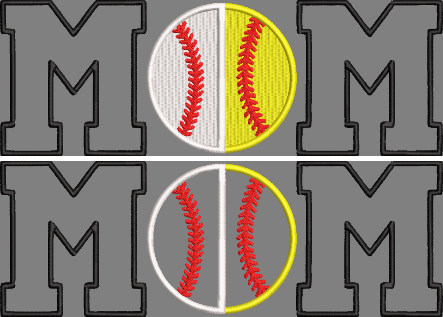 MOM OF BOTH APPLIQUE/FILL BUNDLE