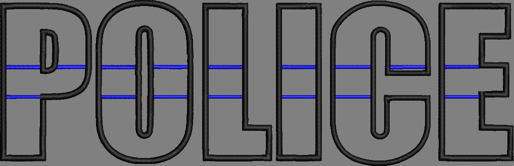 POLICE FULL APPLIQUE