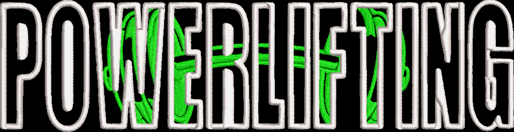 POWERLIFTING FILL/APPLIQUE