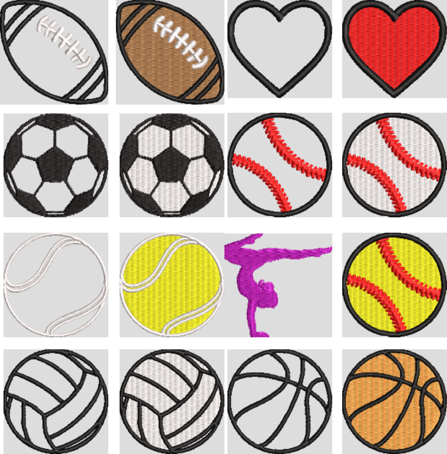 SLEEVE FILL AND APPLIQUE SPORTS (PES, VP3)