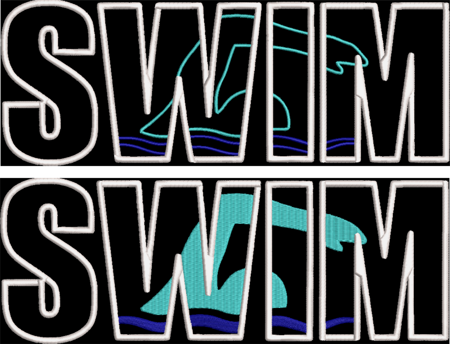 SWIM APPLIQUE/FILL BUNDLE