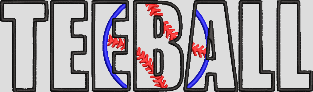 TEEBALL APPLIQUE