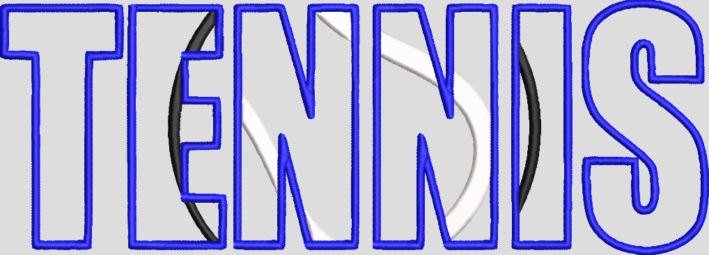 TENNIS APPLIQUE