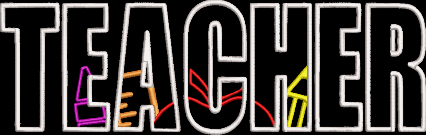 TEACHER APPLIQUE