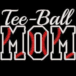 Tee Ball Mom Single File