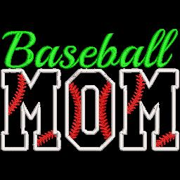 Baseball  Mom Single File