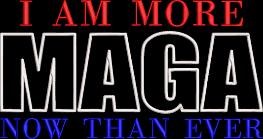 MAGA (SET UP FOR APPLIQUE)